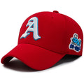 Fashion Gothic Letter A Side Whale Embroidery Baseball Caps