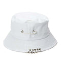 Unisex Bucket Hat w Pin Rings