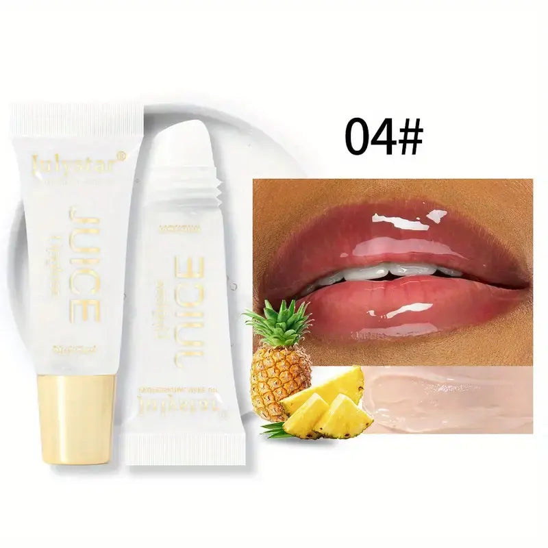 Watery Crystal Clear Jelly Lip Oil Lip Balm Moisturizing And Smoothing Lip Lines