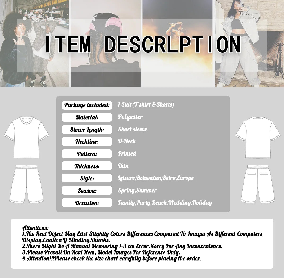 Tracksuit Men's Matching Set Sportswear Color Block Zip Up Jacket and Jogger Pants New York Print Casual Athletic 2 Piece Outfit