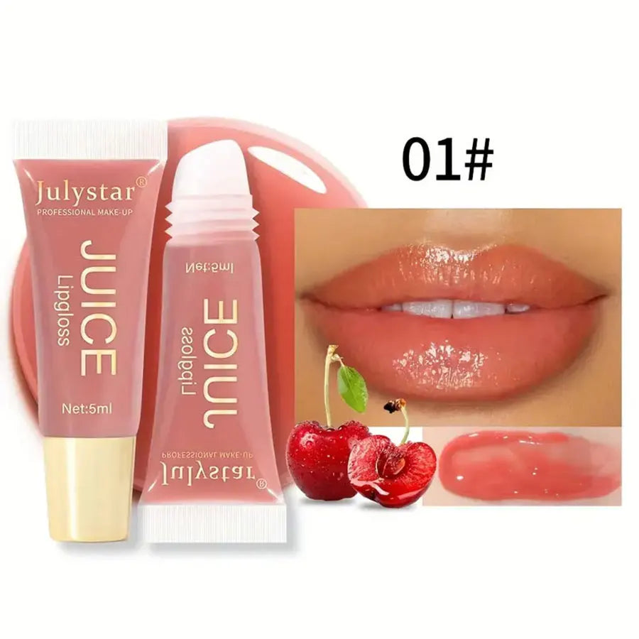 Watery Crystal Clear Jelly Lip Oil Lip Balm Moisturizing And Smoothing Lip Lines