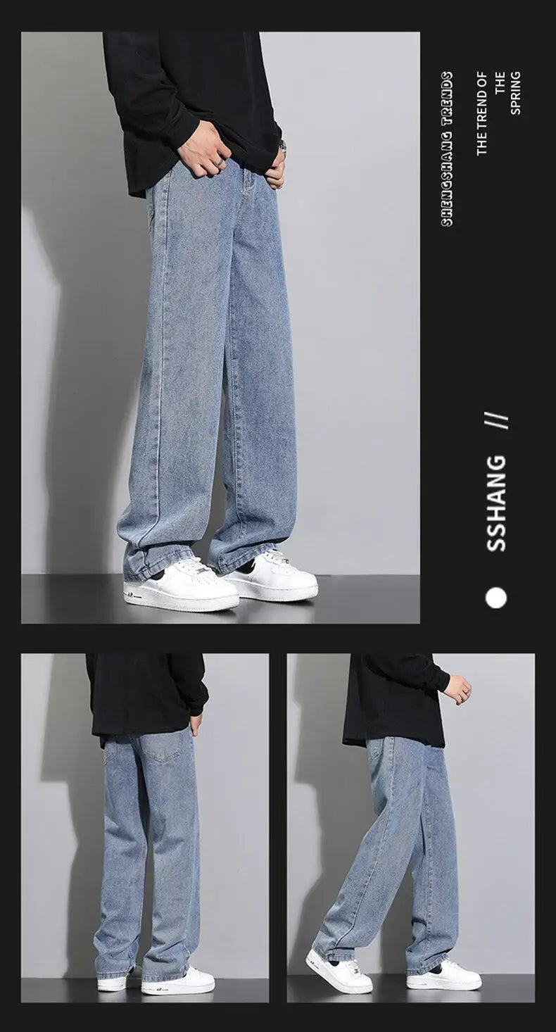 Men’s Relaxed Straight-Leg Jeans