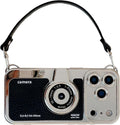 3D Vintage Camera Phone Case with Hand Strap for IPhone Air 17 16 15 14 13 12 Pro Max Plus 17Pro Shockproof Phone Leather Cover