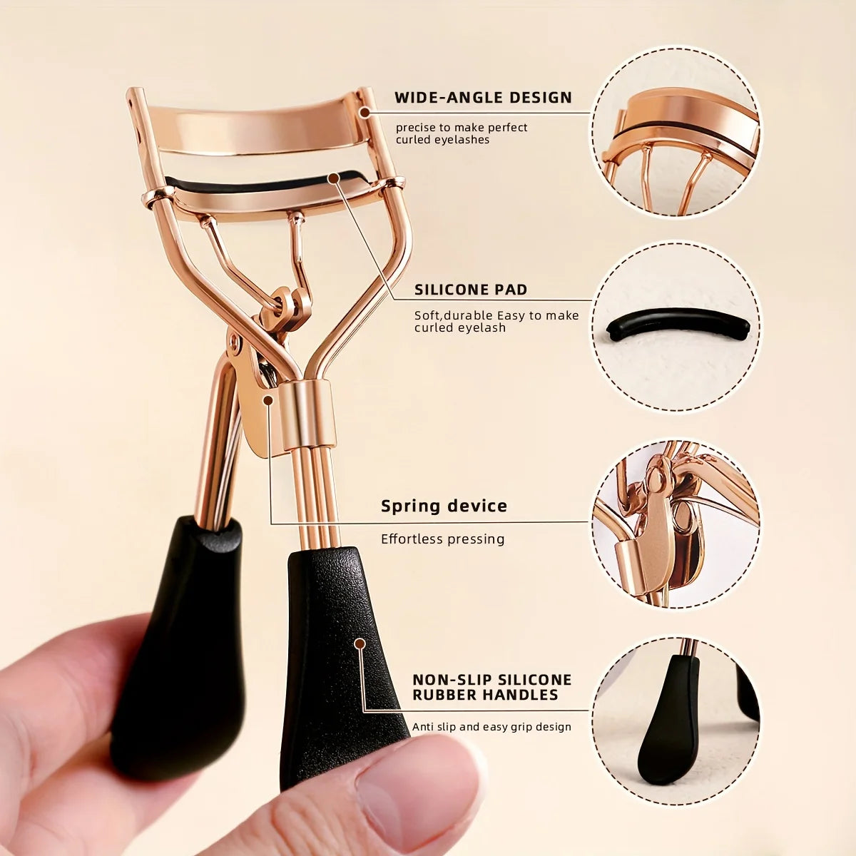 Ladies' Eyelash Curler, Flexible And Controllable Styling
