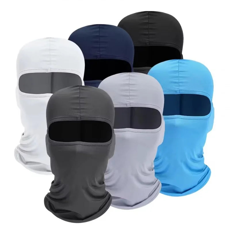 1/2pcs Ski Mask for Men Full Face Mask Balaclava Black Ski Masks Covering Neck Gaiter