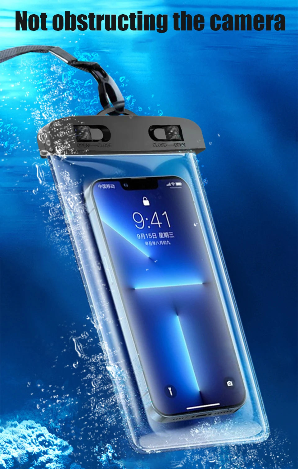 Waterproof Phone Case Swimming Water Proof Bag Universal Underwater Phone Protector Pouch Cover For iPhone 11 12 13 14 15 16 Pro