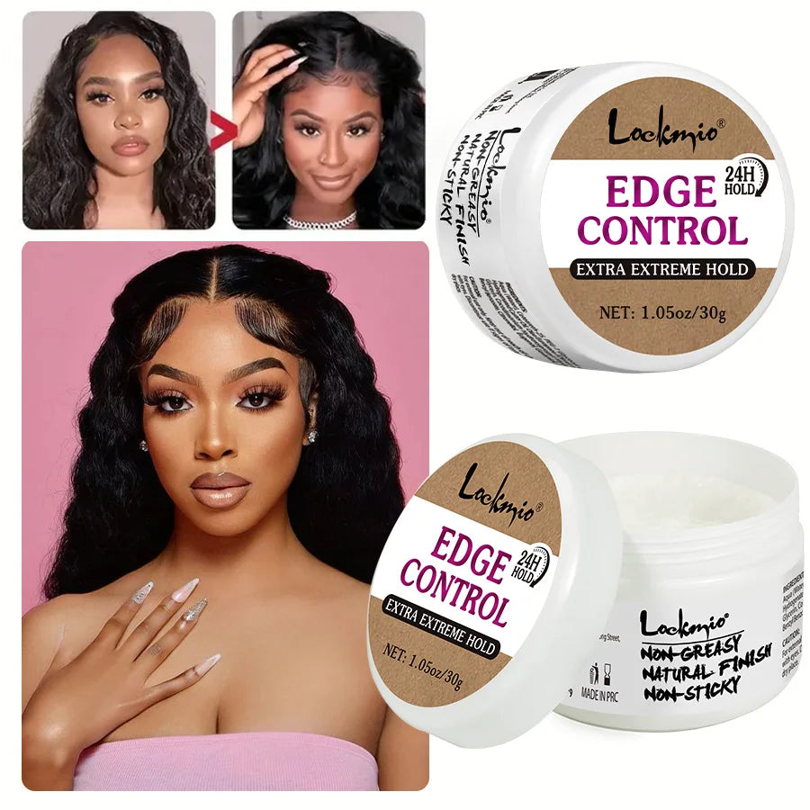 Baby Bangs Styling Gel Hair Pomade Edge Control Wax for Wig Women 24 HRS