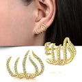 Fashion Silver Color Claws Stud Earrings For Women Exquisite Shiny CZ Zircon Temperament Earrings Wedding Jewelry 2026