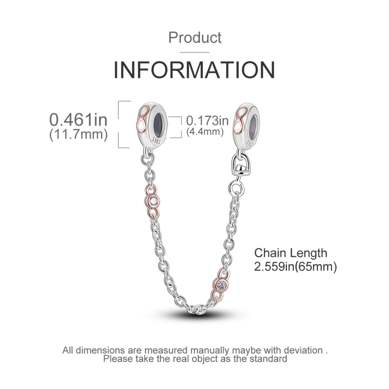Silver Clasp 925 Sterling Silver CZ Pave Clip Charms Daisy Beads Stopper Safety Chain Fit Original Bangle Bracelet Jewelry Clips