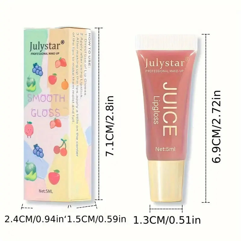 Watery Crystal Clear Jelly Lip Oil Lip Balm Moisturizing And Smoothing Lip Lines