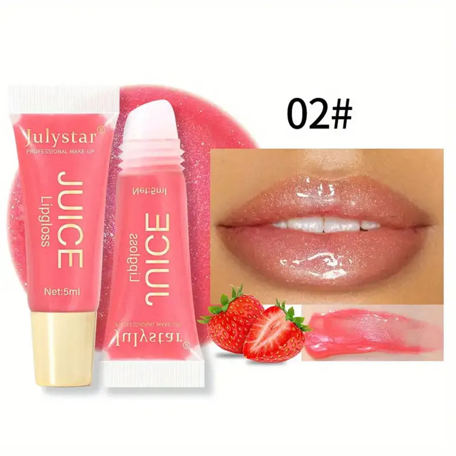Watery Crystal Clear Jelly Lip Oil Lip Balm Moisturizing And Smoothing Lip Lines