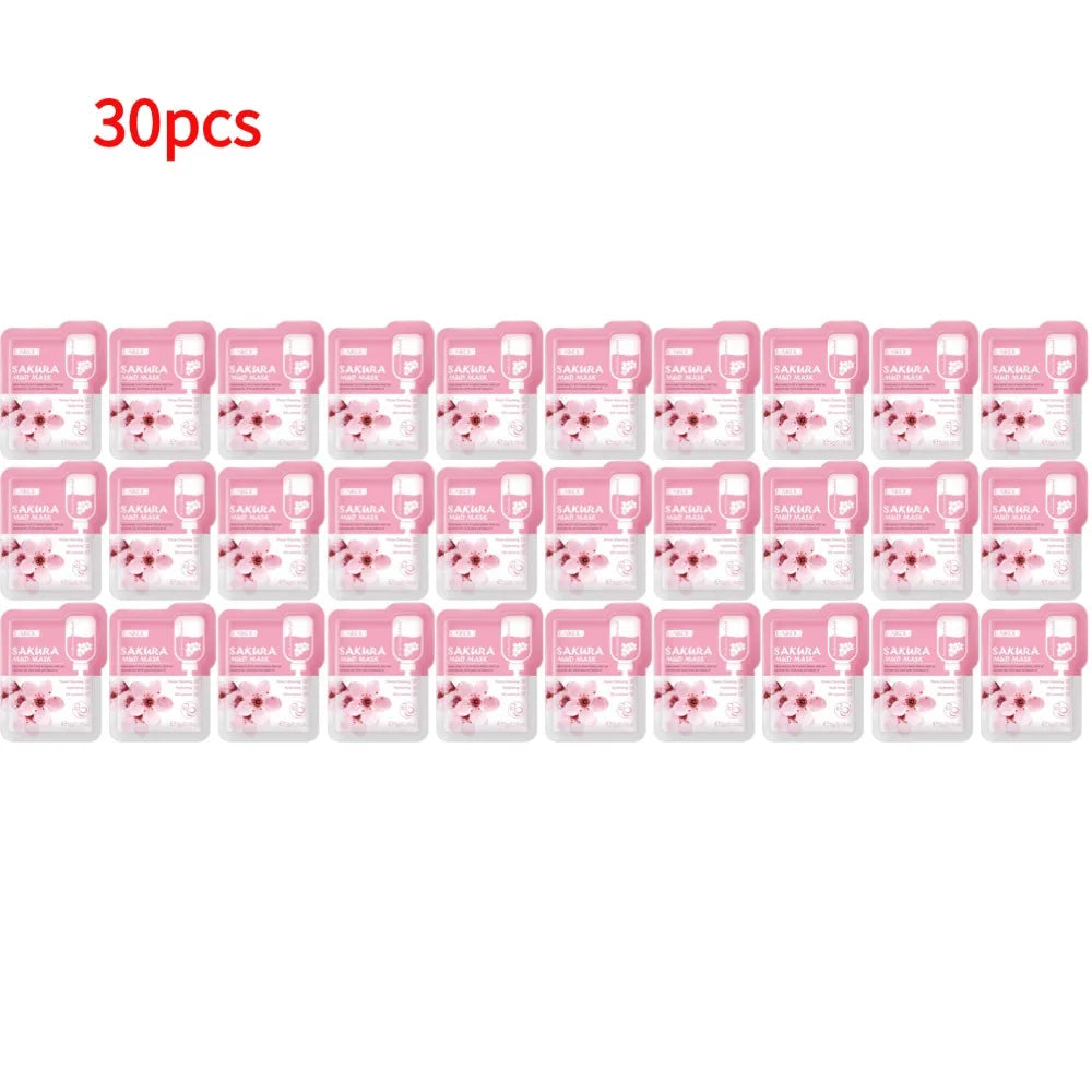 Japan Sakura Mud Face Mask Deep Cleansing Remove Blackheads Oil-Control Clay Mask