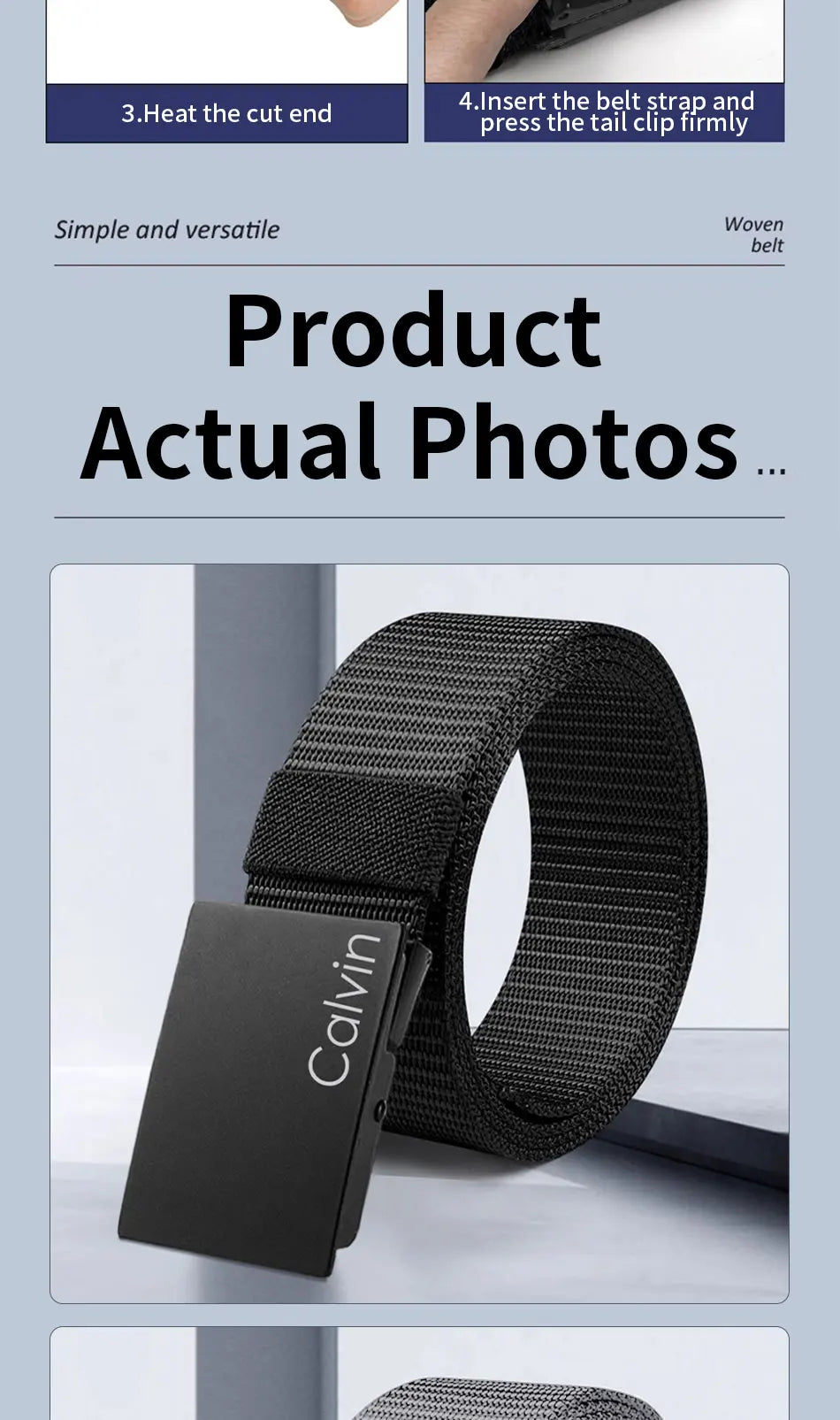 Stylish Men's  Belt - Fashion Belts for Daily Life, Leisure, Party, Festival, Work, and Business Automatic Buckle