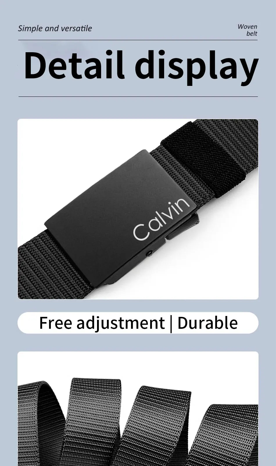 Stylish Men's  Belt - Fashion Belts for Daily Life, Leisure, Party, Festival, Work, and Business Automatic Buckle