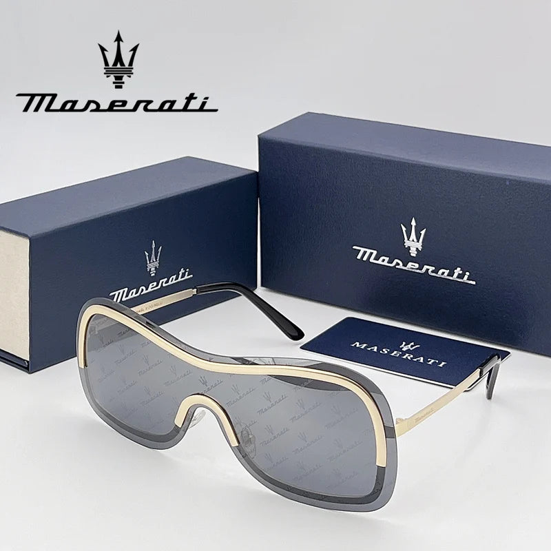 MASERATI Luxury Sunglasses High End for Men Women Polarized UV400 Driving Glasses Classic Style Premium Quality  Fashion Design