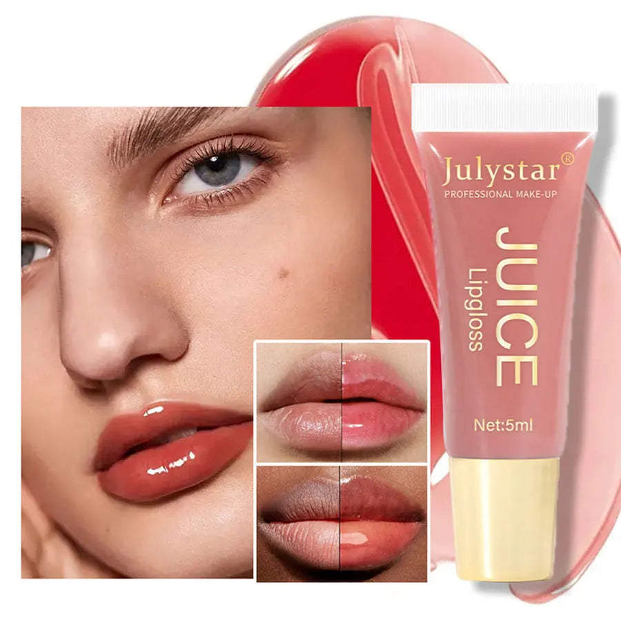 Watery Crystal Clear Jelly Lip Oil Lip Balm Moisturizing And Smoothing Lip Lines