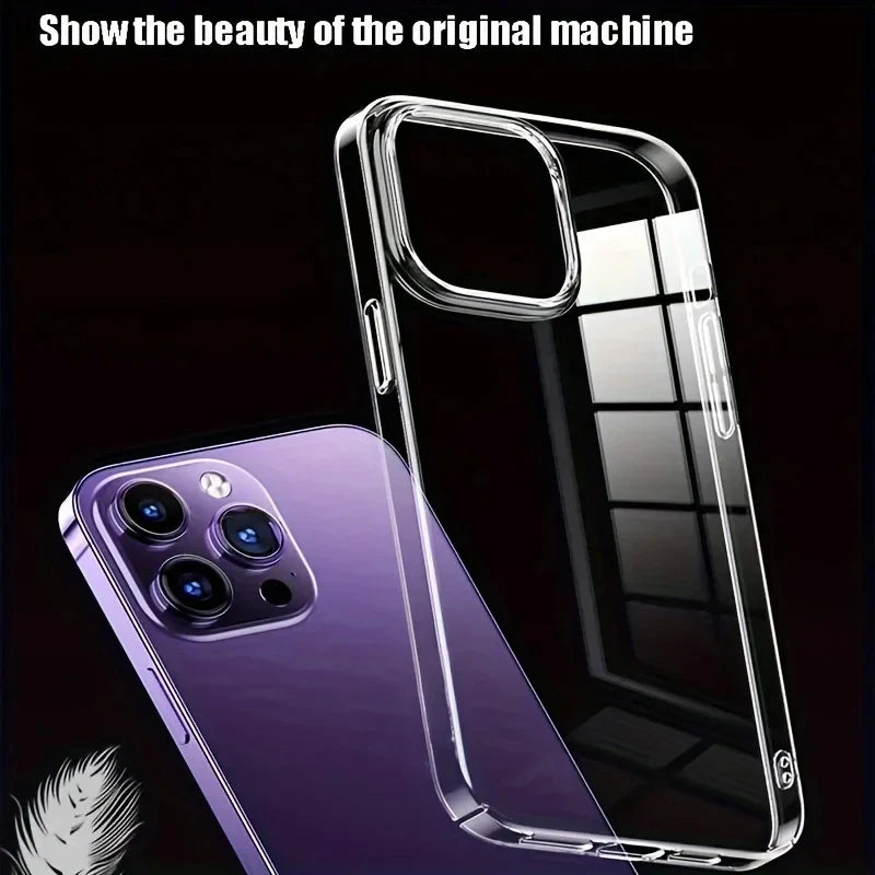 Kawaii P-Pusheens CUTE Phone Case Transparent Phone Case For IPhone 17 16 Pro Max 15 14 13 12 11 Shockproof Protective Cover