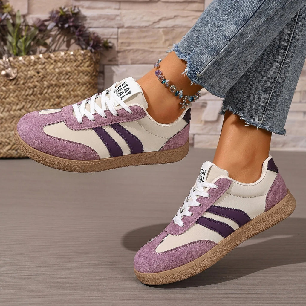 2026 New Sneakers Women Casual Patchwork Designer Shoes Sneakers Women Outdoor Casual Comfortable Ladies Shoe