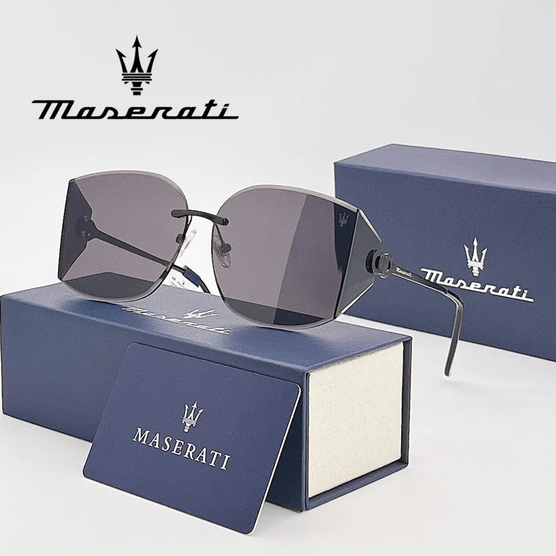 MASERATI Luxury Sunglasses High End for Men Women Polarized UV400 Driving Glasses Classic Style Premium Quality  Fashion Design