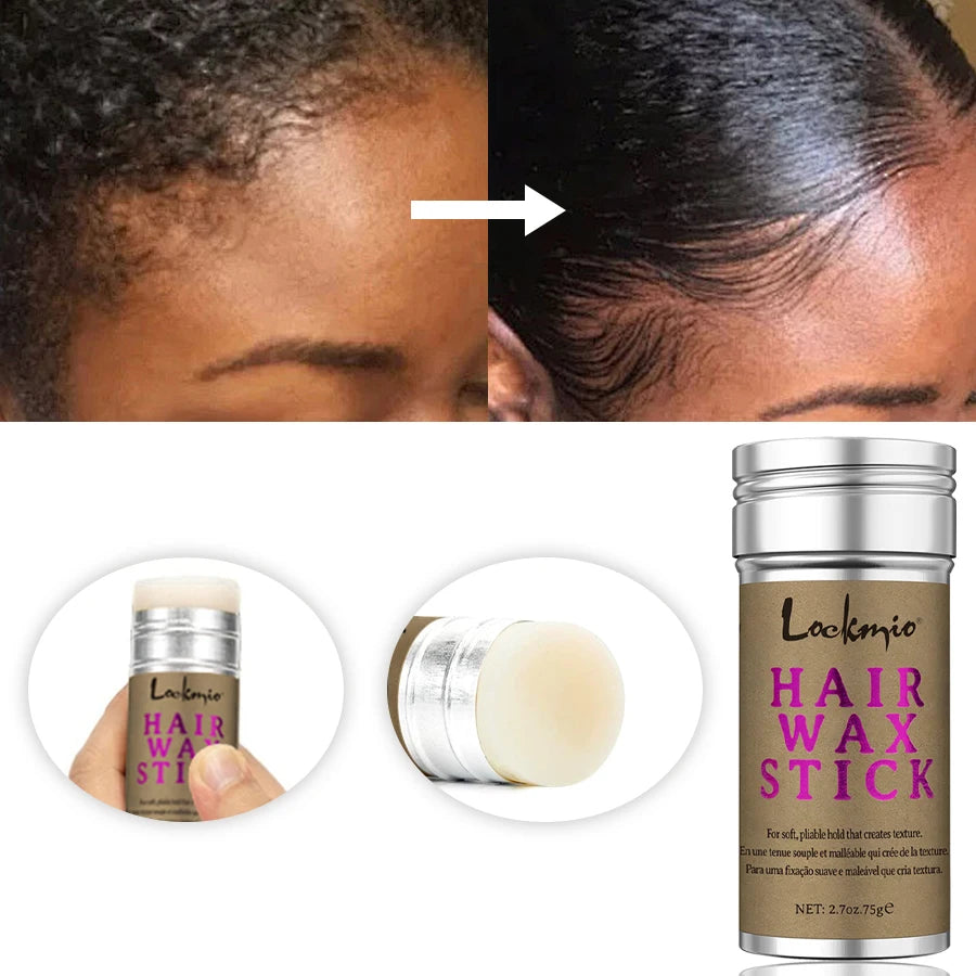 Baby Bangs Styling Gel Hair Pomade Edge Control Wax for Wig Women 24 HRS