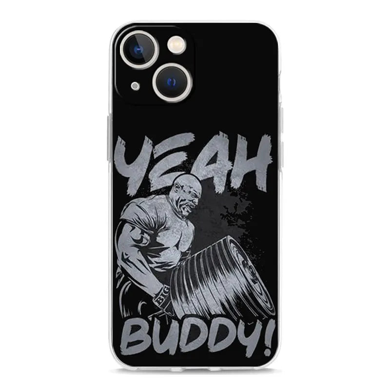 Gym Fitness Bodybuilding Phone Case For iPhone 11 Cases iPhone 15 12 13 14 16 Pro Max X XR XS 14 15 Plus 16Pro iPhone16 Cover