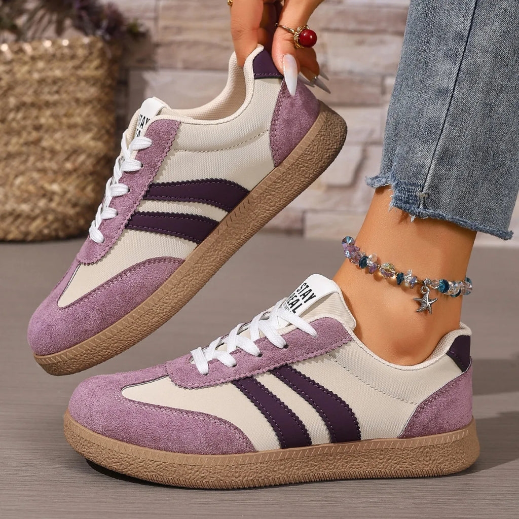 2026 New Sneakers Women Casual Patchwork Designer Shoes Sneakers Women Outdoor Casual Comfortable Ladies Shoe