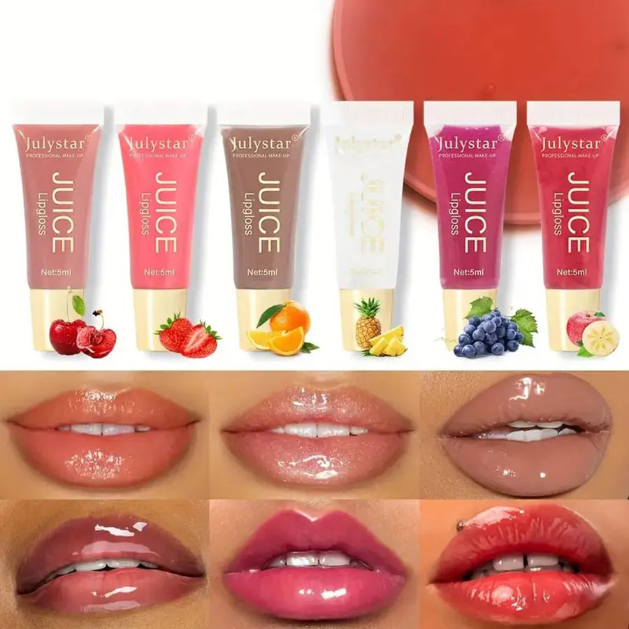 Watery Crystal Clear Jelly Lip Oil Lip Balm Moisturizing And Smoothing Lip Lines