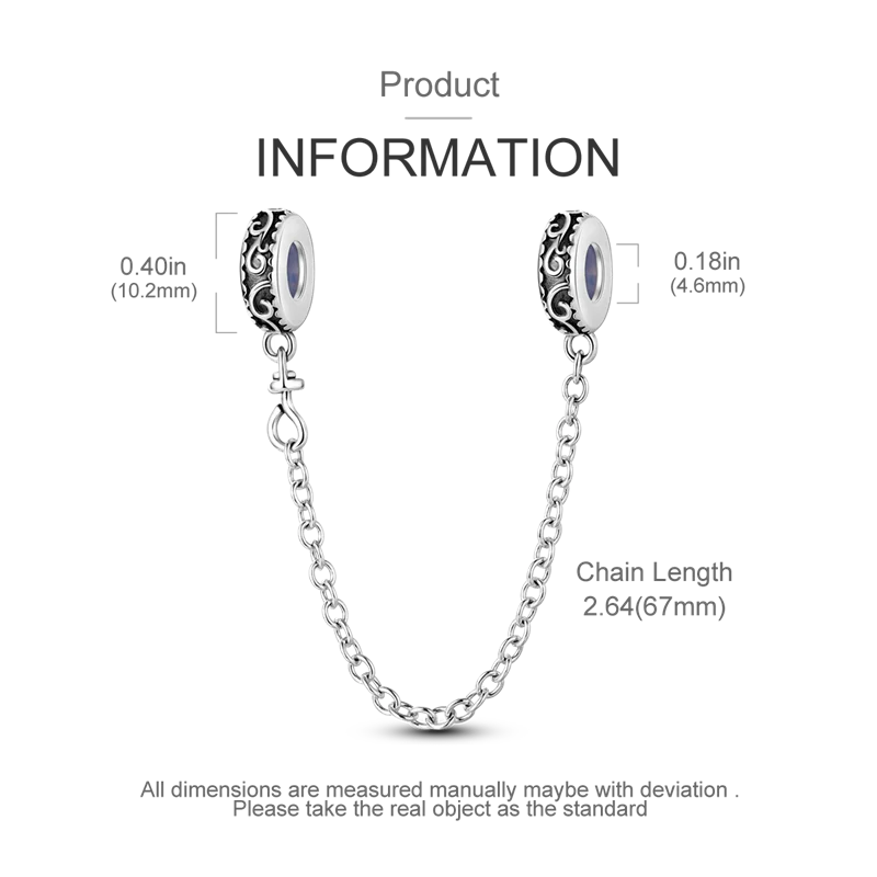 Silver Clasp 925 Sterling Silver CZ Pave Clip Charms Daisy Beads Stopper Safety Chain Fit Original Bangle Bracelet Jewelry Clips